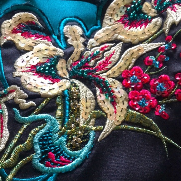 Karen Millen Oriental Dress With Corset - Picture 15 of 16